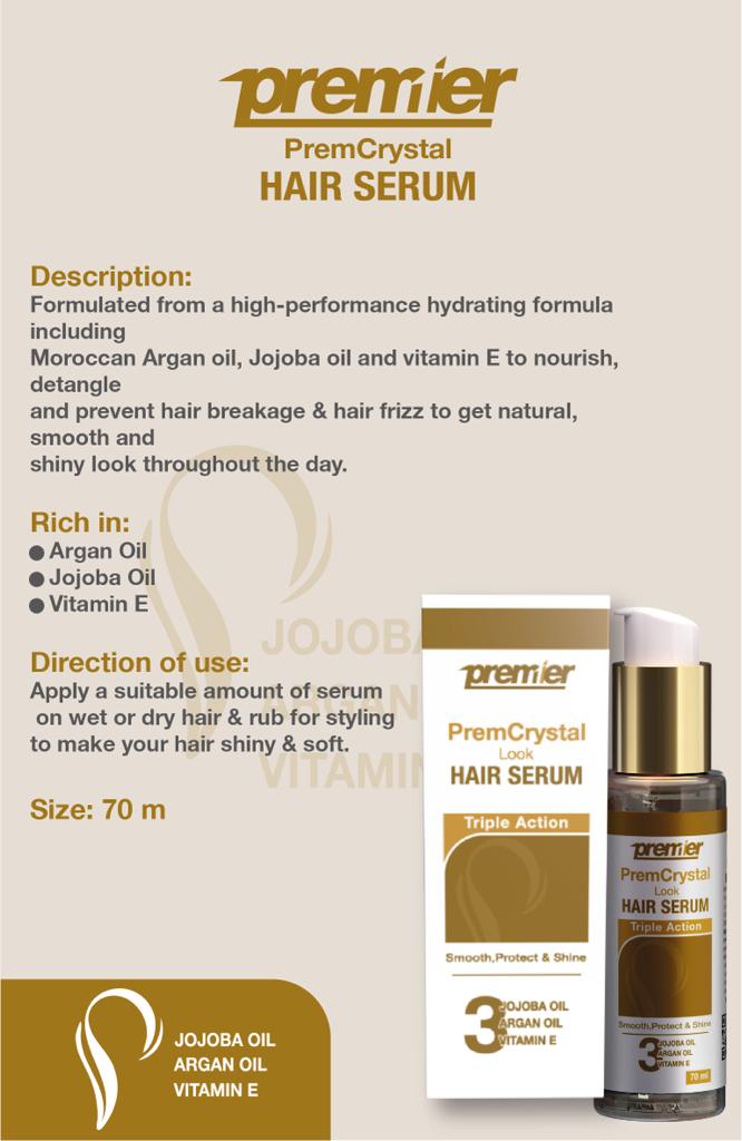 PREM CRYSTAL HAIR SERUM 70 ml